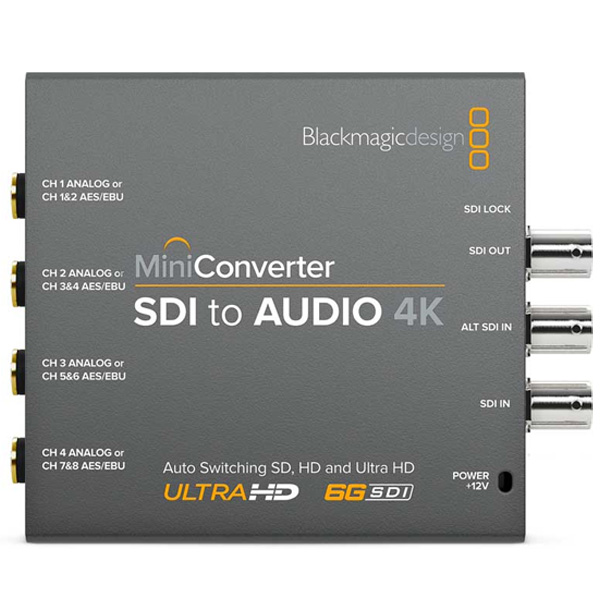 Blackmagic Mini Converter - SDI to Audio 4K